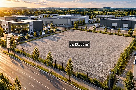 Straubing, ca. 10.000 m² Gewerbegrundstück – teilbar ab ca. 3.500 m² in attraktiver Lage zu verkaufen Straubing, ca. 10.000 m² Gewerbegrundstück – teilbar ab ca. 3.500 m² in attraktiver Lage zu verkaufen