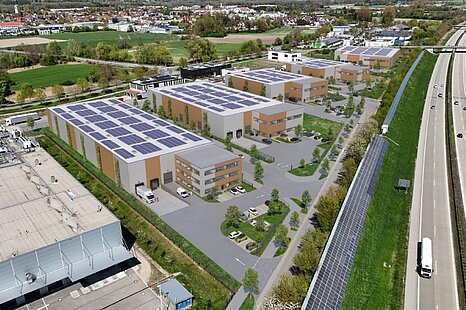 Freising, Neubau eines hochwertigen Gewerbeparks mit diversen Nutzungsmöglichkeiten zu vermieten Freising, Neubau eines hochwertigen Gewerbeparks mit diversen Nutzungsmöglichkeiten zu vermieten