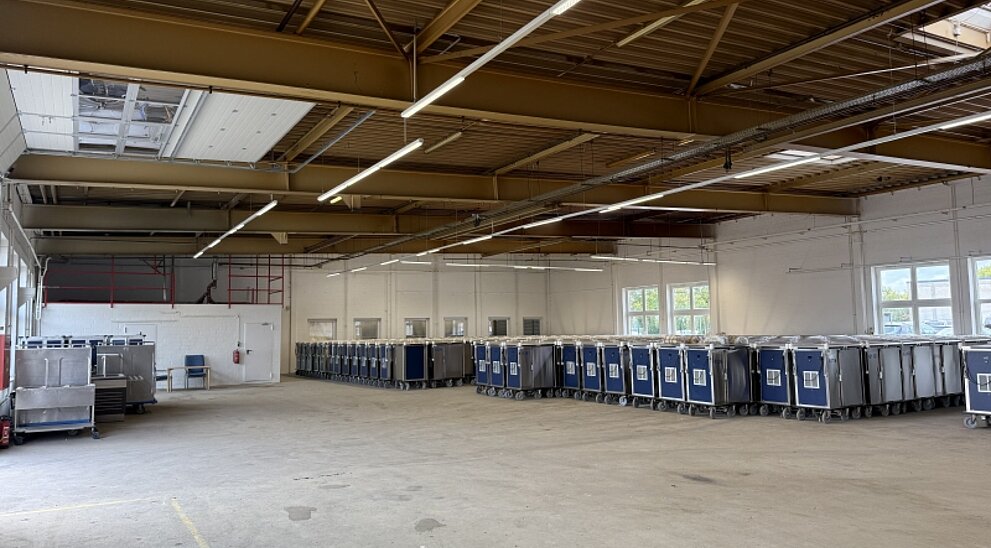 Innenansicht Halle