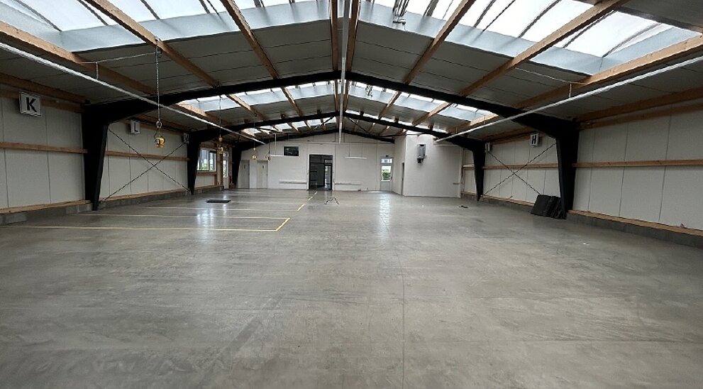 Beispiel Innenansicht Halle