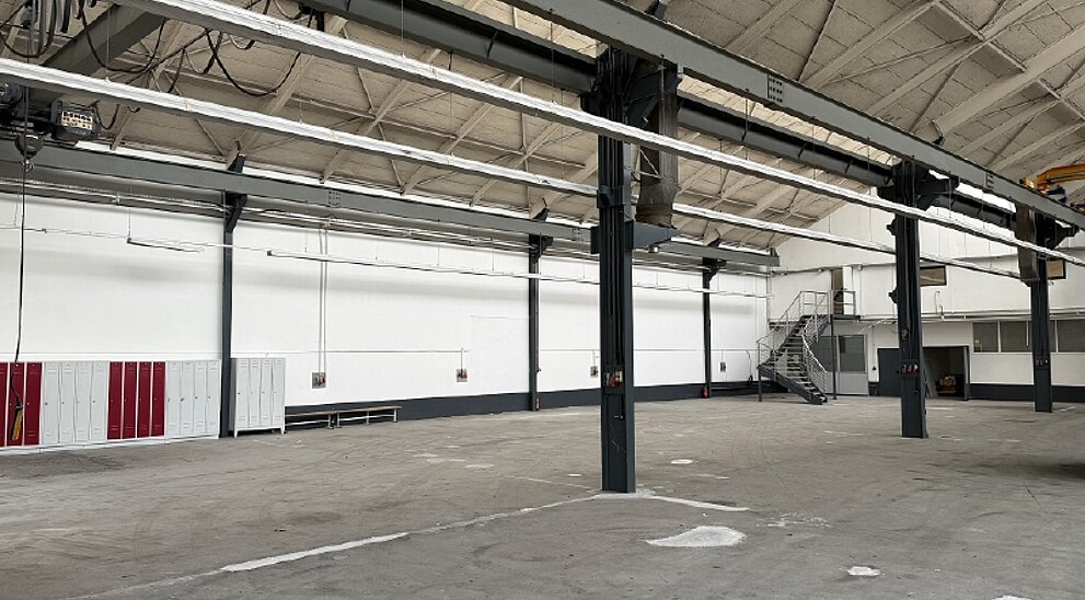 Innenansicht Halle