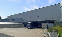 Außenansicht Hallenfläche