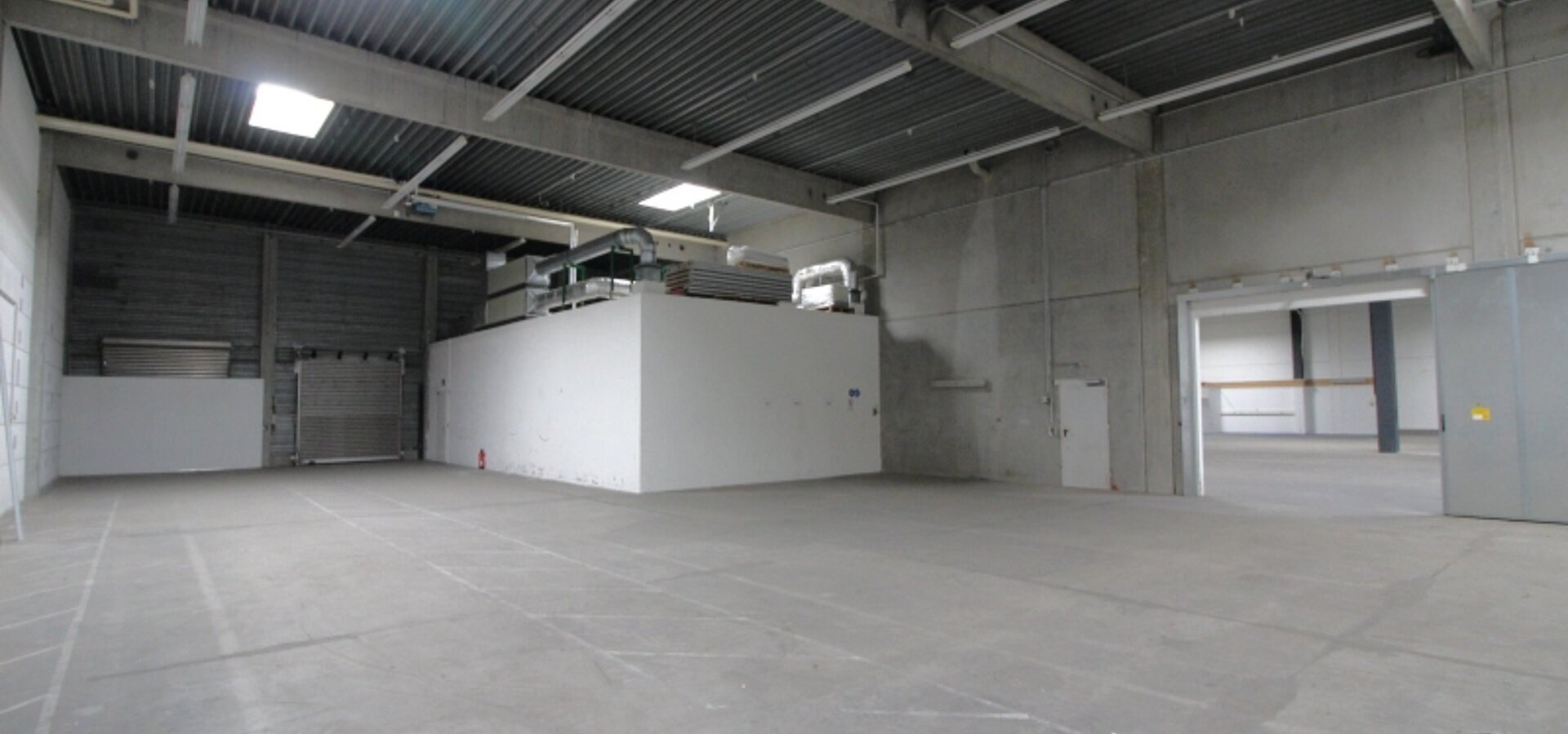 Innenansicht Hallenfl&auml;che