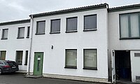 Au&szlig;enansicht B&uuml;ro- und Sozialfl&auml;che