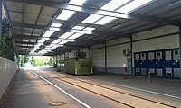 Außenansicht Gleisandienung