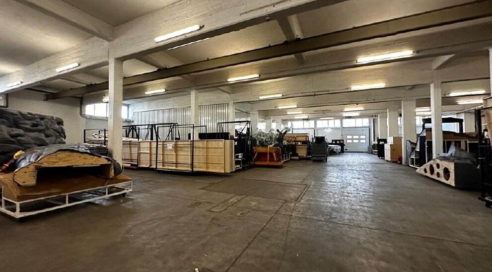 Innenansicht Halle EG