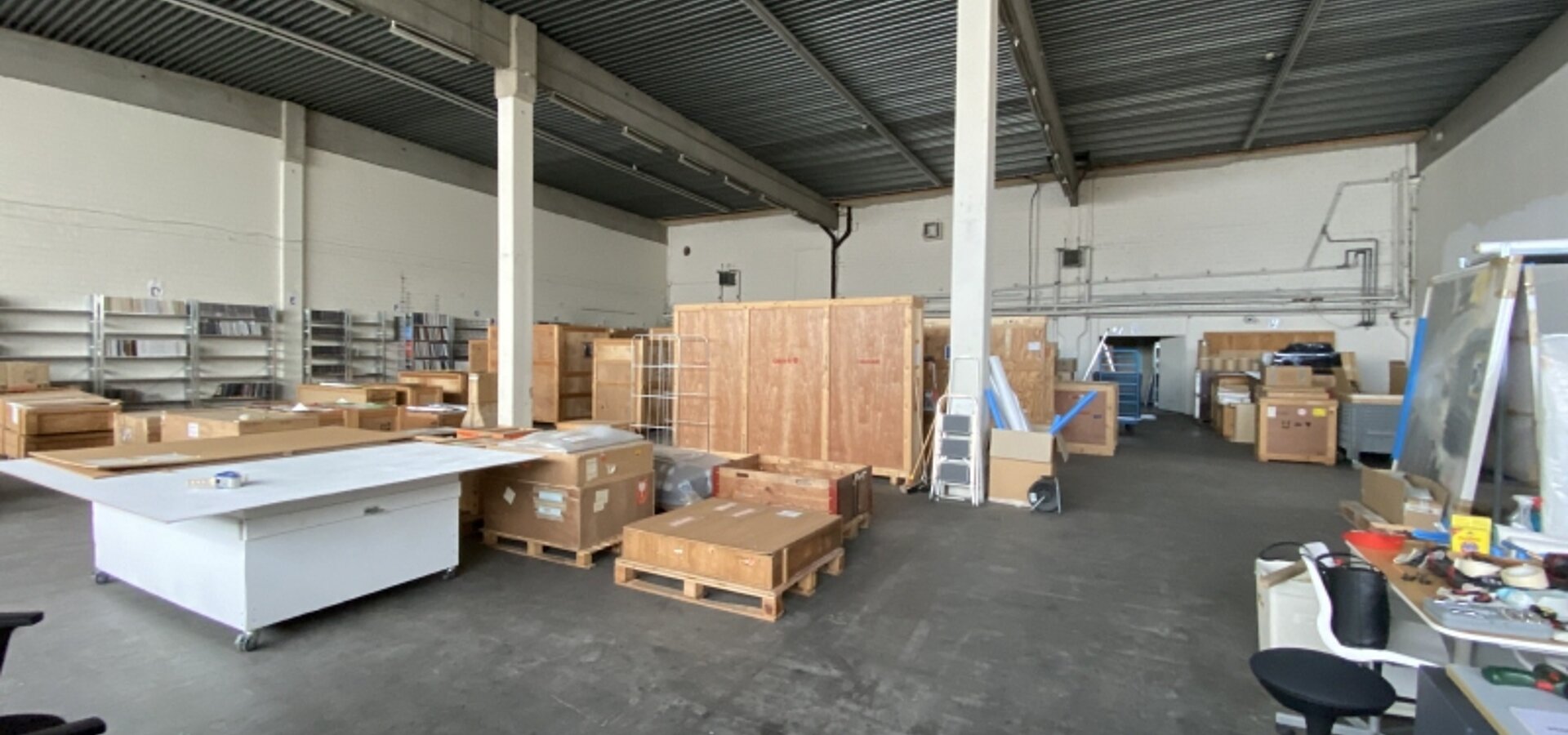 Innenansicht Hallenfläche