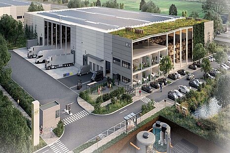 Modernster Neubau mit ca. 90.000 m&sup2; Logistikfl&auml;che zu vermieten