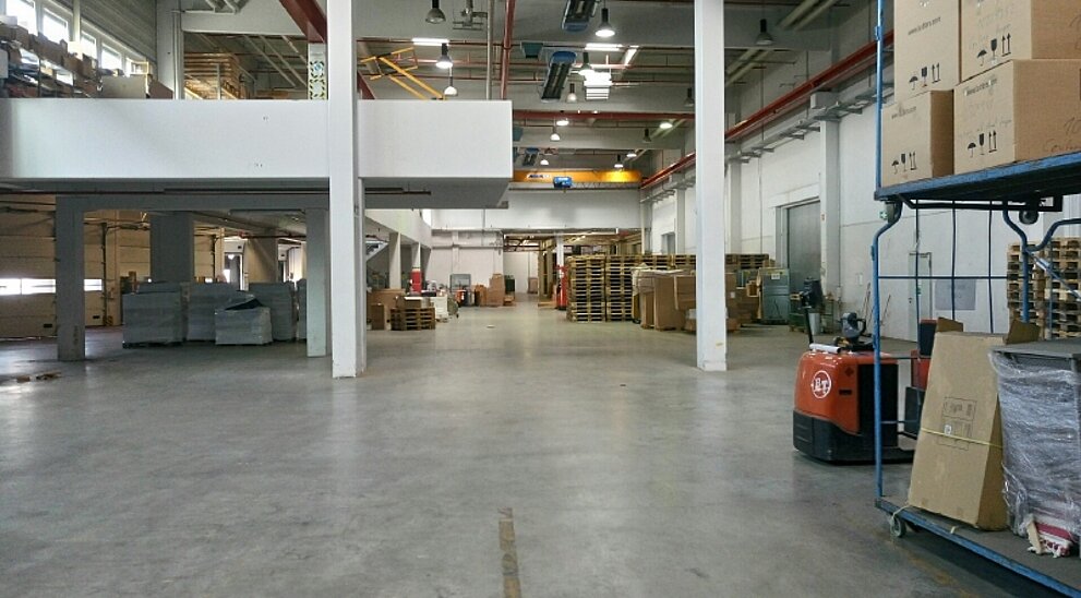 Innenansicht Halle