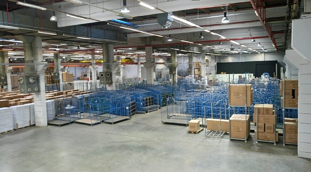Innenansicht Halle