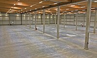Beispielansicht Hallenfläche