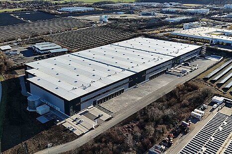 Nohra | ca. 10.300 m² | Logistikneubau | sofort anmietbar | WGK 3 | Rampen Nohra | ca. 10.300 m² | Logistikneubau | sofort anmietbar | WGK 3 | Rampen