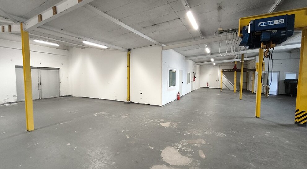Innenansicht Halle EG