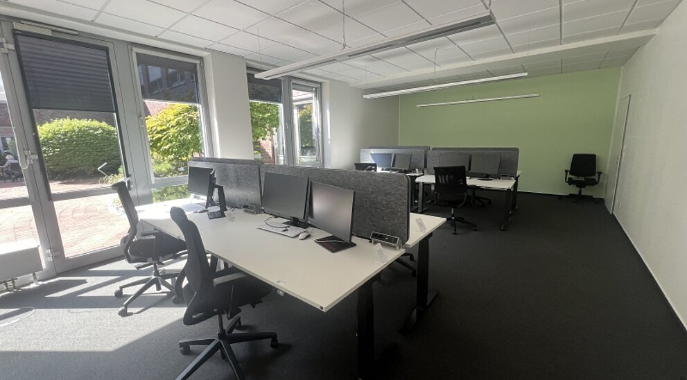 Innenansicht Büro