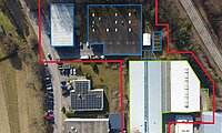Luftansicht Daimler+Robert-Bosch
