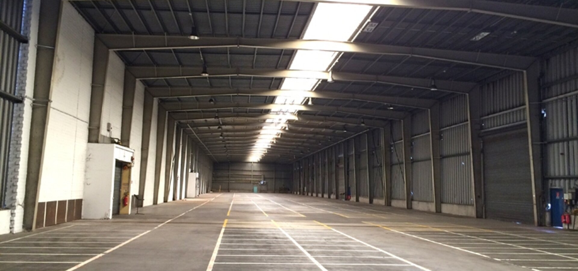 Innenansicht Hallenfläche