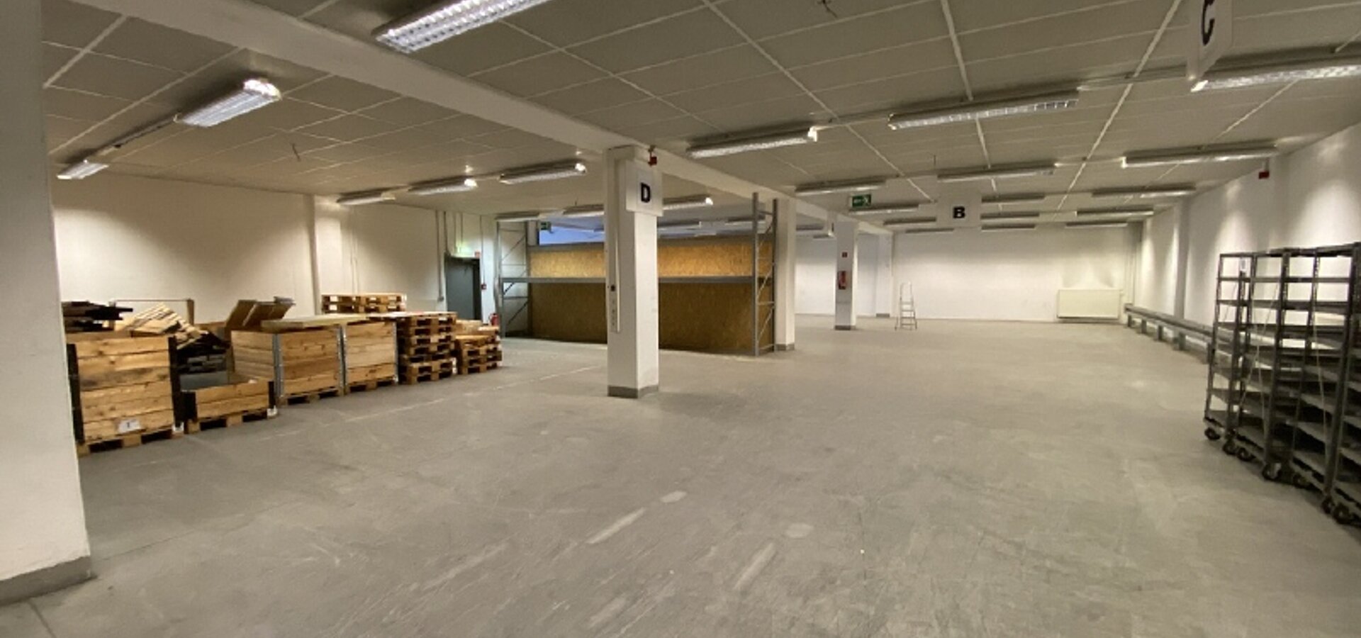 Innenansicht Halle