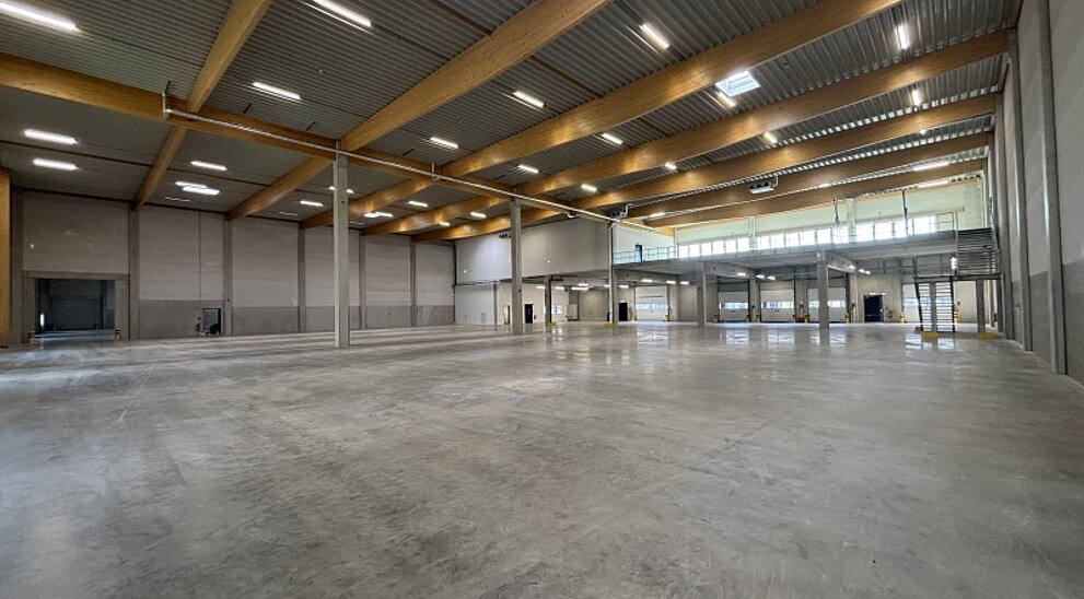 Innenansicht Hallenfläche