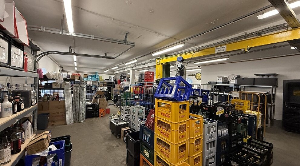 Innenansicht Halle