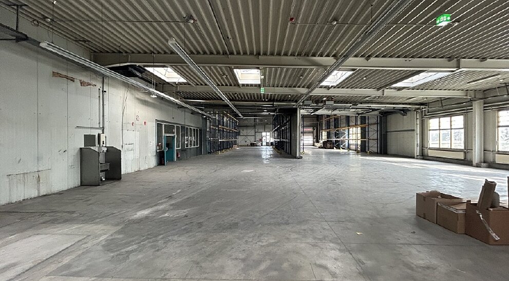 Innenansicht Halle