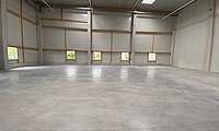 Innenansicht Hallenfläche (beispielhaft)