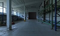 Innenansicht Lagerhalle