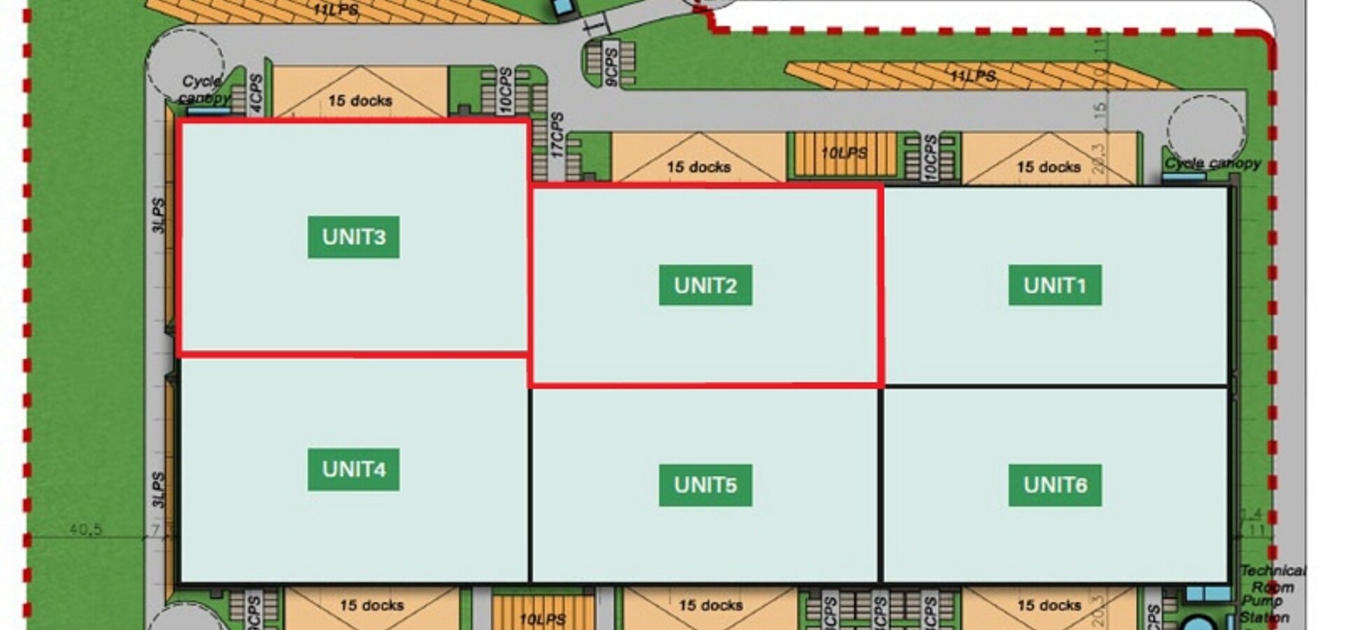 Lageplan Übersicht