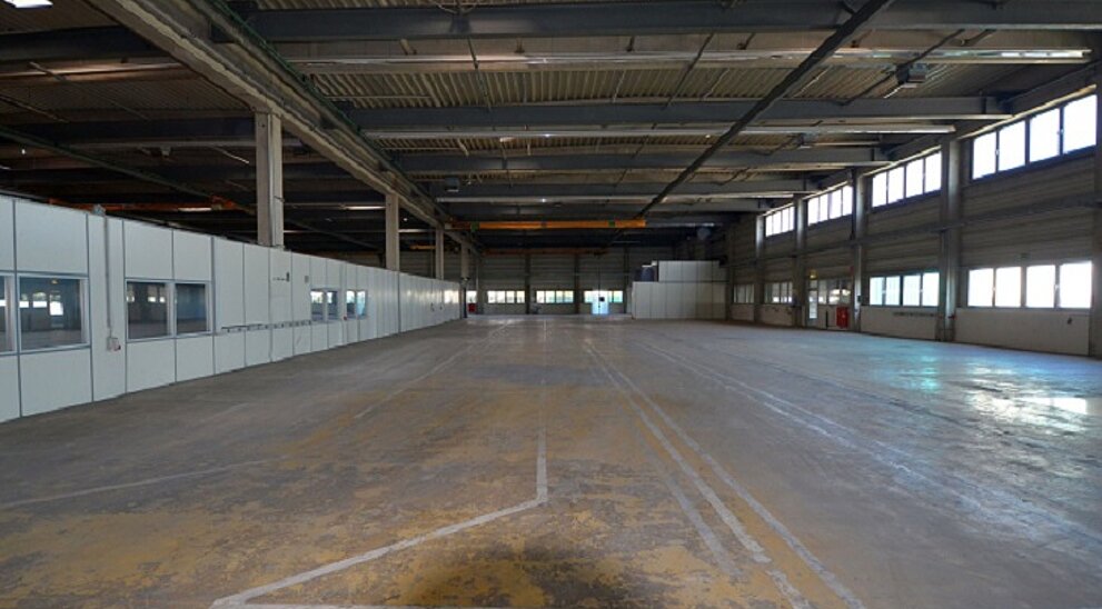 Innenansicht Montagehalle 1