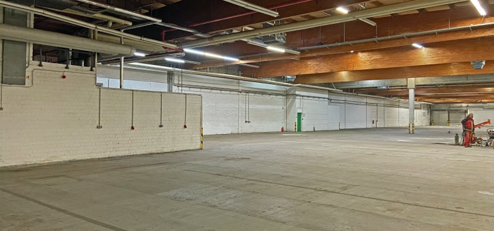 Innenansicht Hallenfl&auml;che