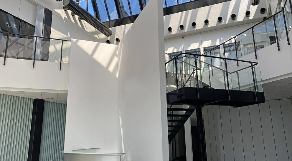 Innenansicht Bürogebäude