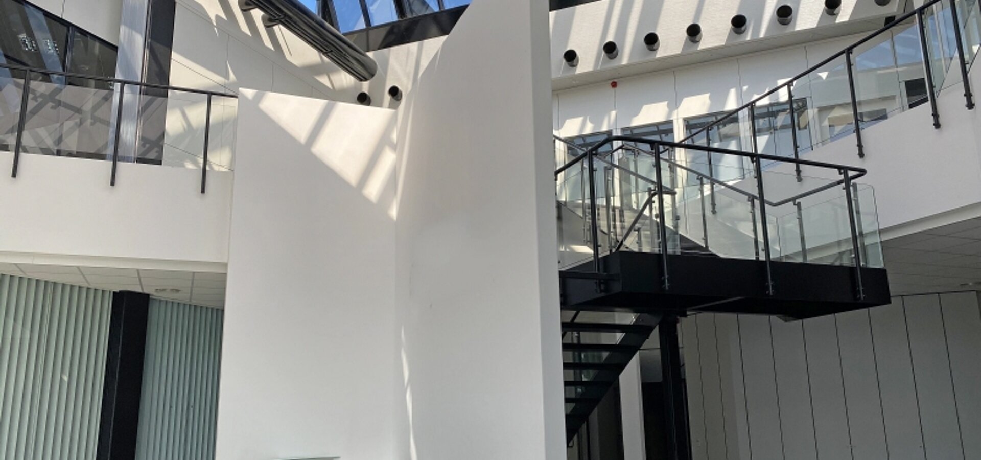 Innenansicht Bürogebäude
