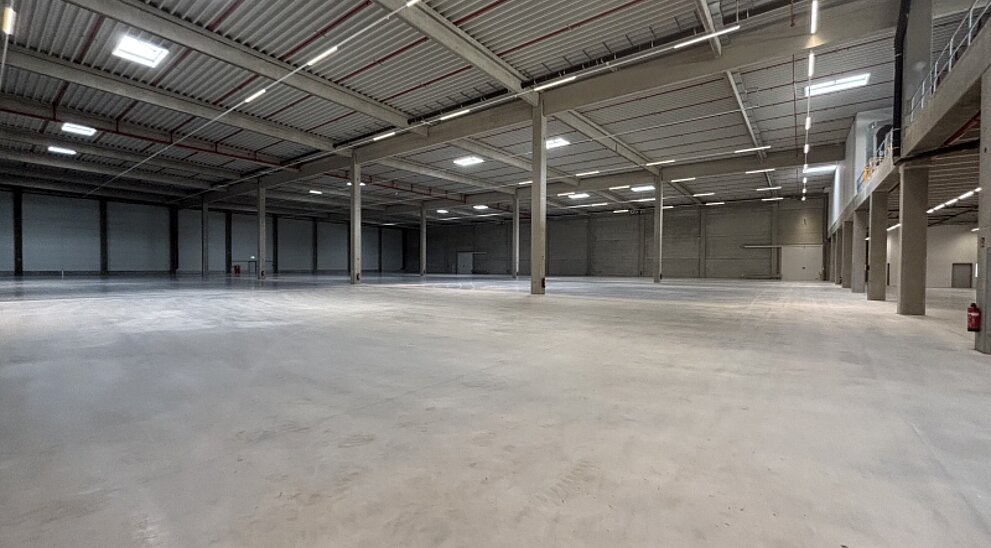 Innenansicht Hallenfläche