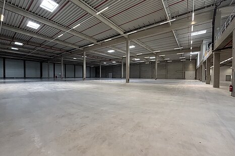 Logistikneubau | Rampen | ebenerdig Logistikneubau | Rampen | ebenerdig