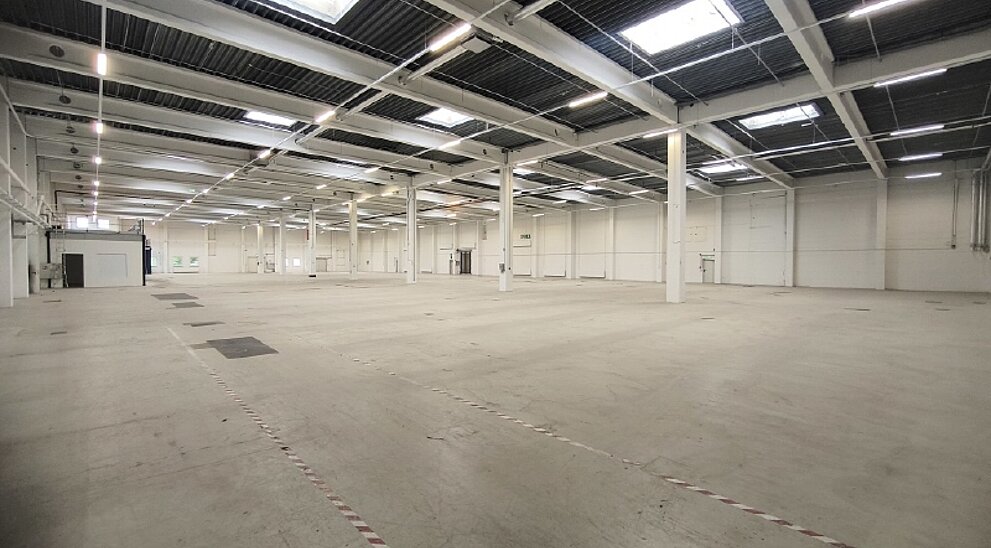 Innenansicht Halle