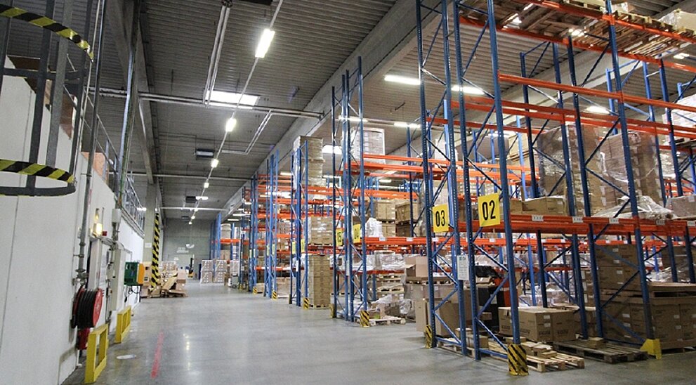 Innenansicht Hallenfl&auml;che