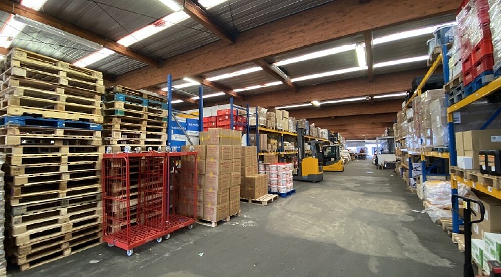 Innenansicht Halle EG
