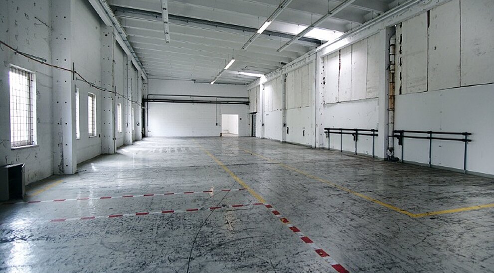 Halle 8 Innenansicht 2