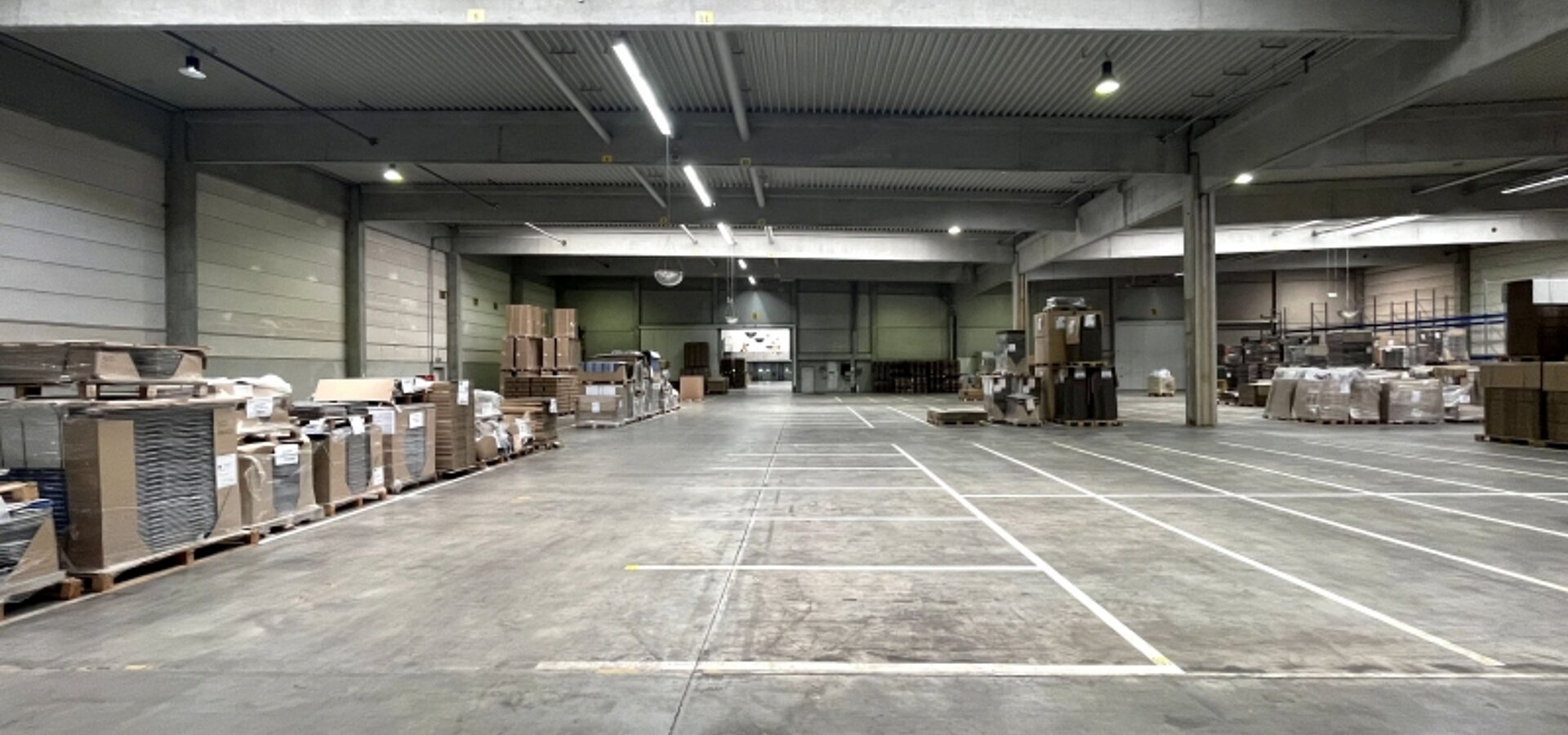 Innenansicht Hallenfl&auml;che