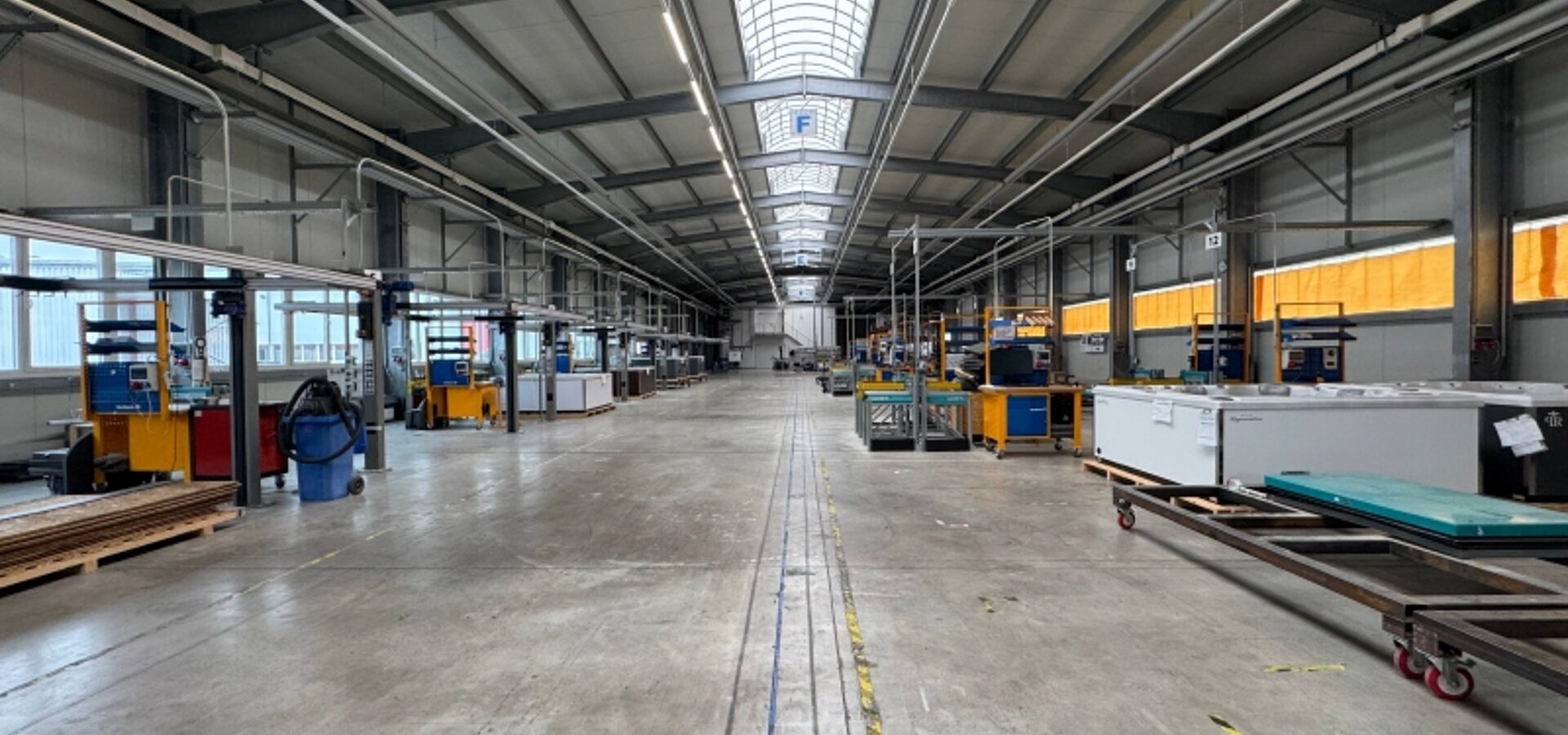 Innenansicht Halle E & F