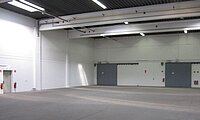 Innenansicht Hallenfl&auml;che
