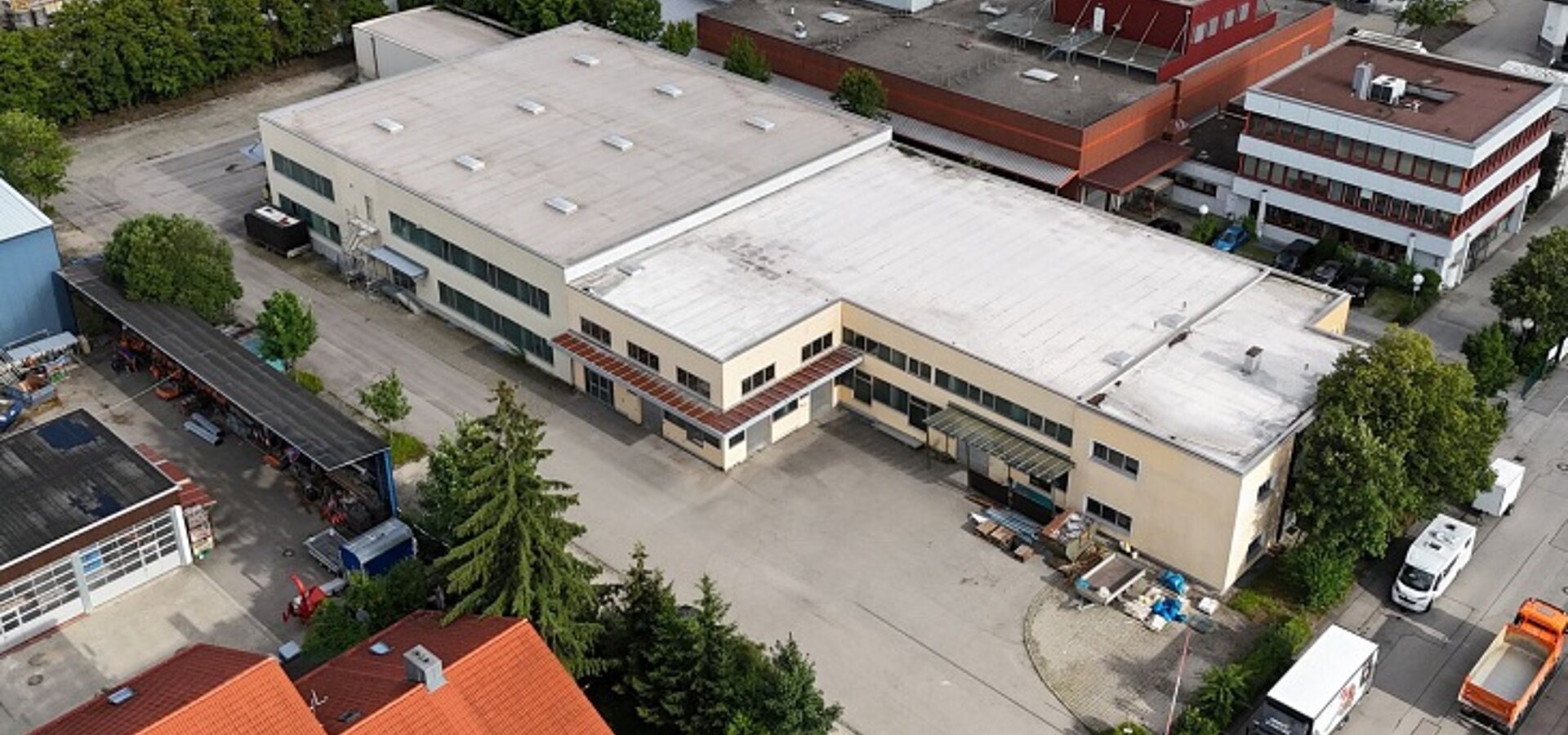 Luftbild Straßenseite