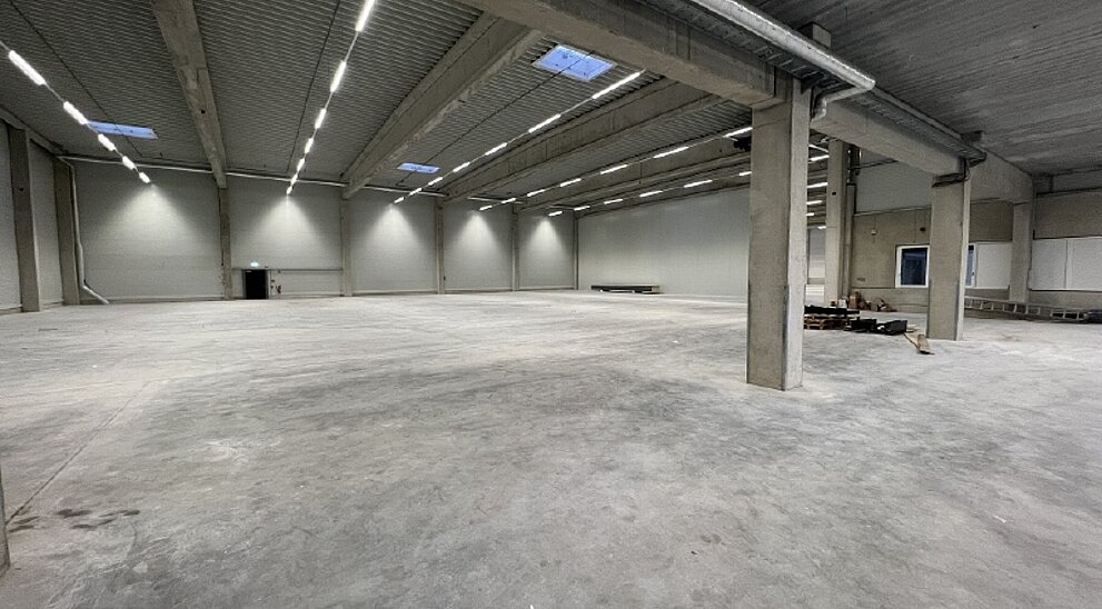 Innenansicht Halle