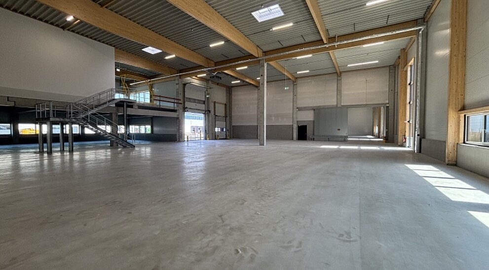 Beispielansicht Hallenfläche