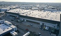 Luftansicht Hallenfl&auml;che