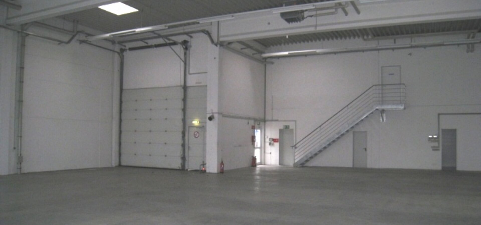 Innenansicht Hallenfläche