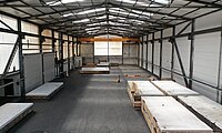 Innenansicht Halle West