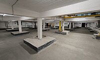 Innenansicht Halle UG