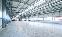 Innenansicht Halle D