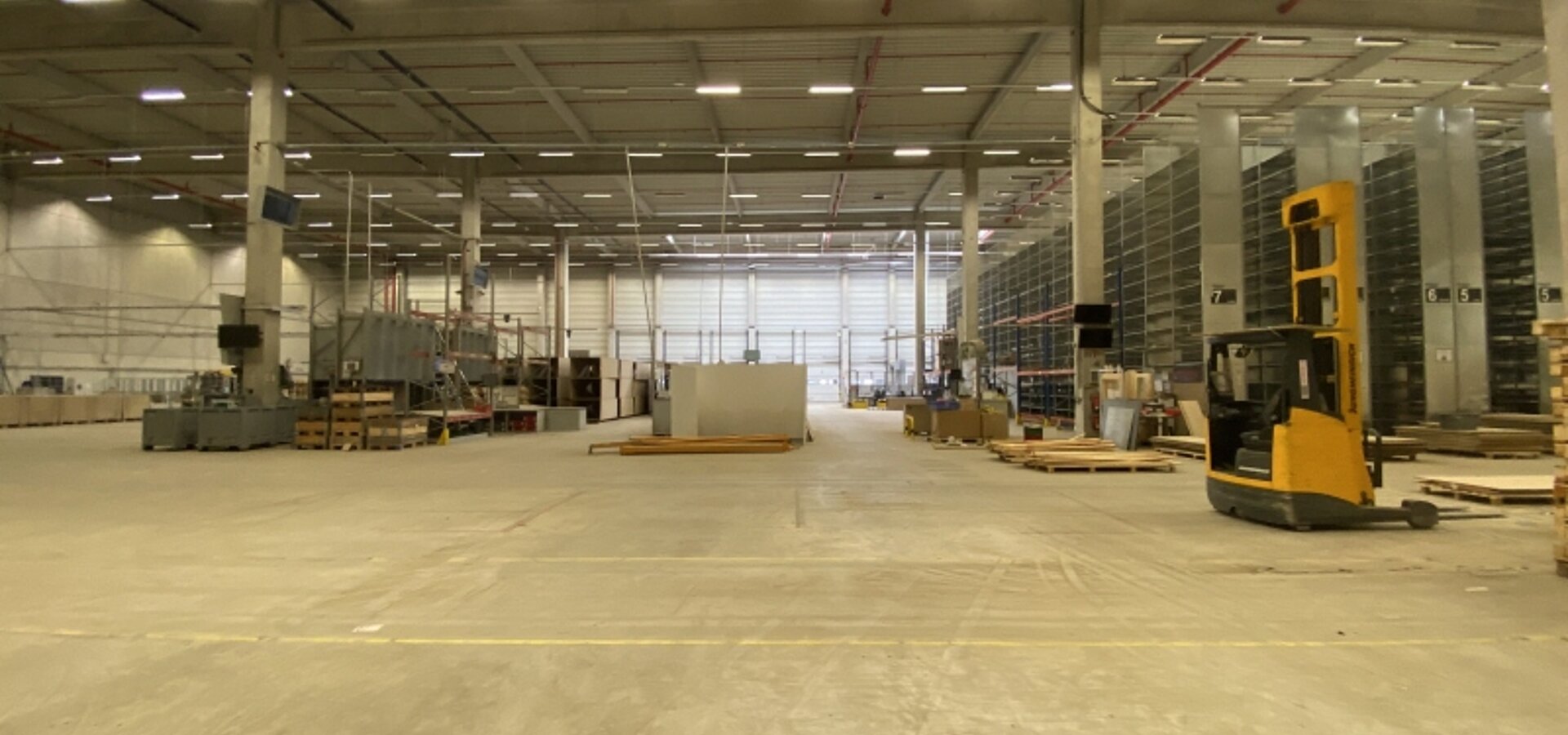 Innenansicht Hallenfläche