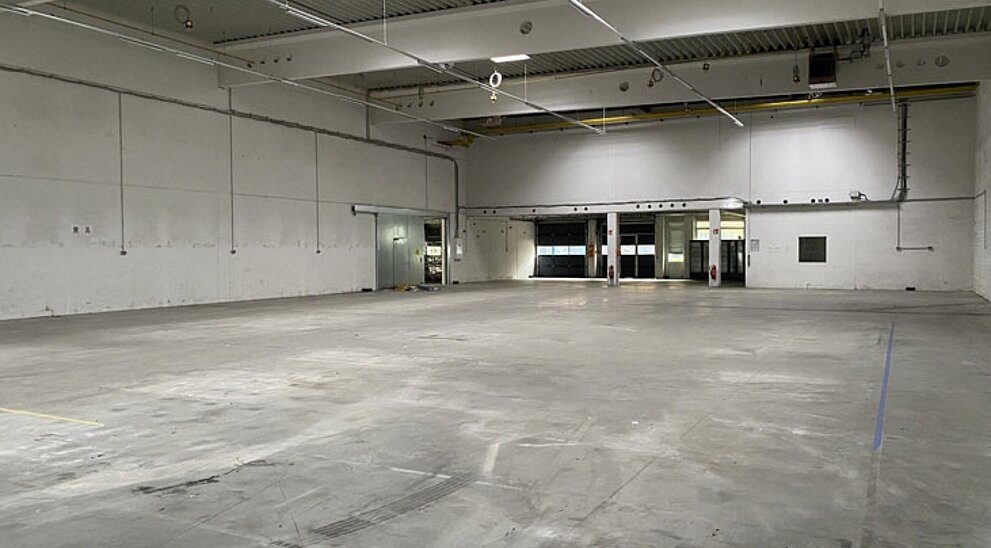 Innenansicht Hallenfläche